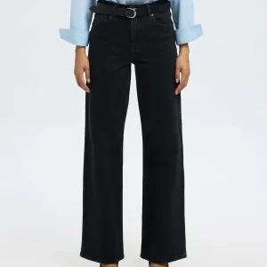 Selected Femme - Bea-Kori wide jeans svart