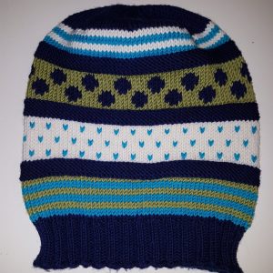 Oppskrift: Blåbærpailue – Blueberry pie beanie