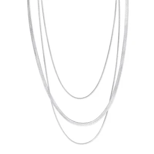 Matilde - Triple Chain Necklace Stainless Steel