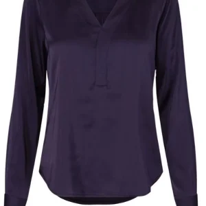 V-Neck Classic Blouse
