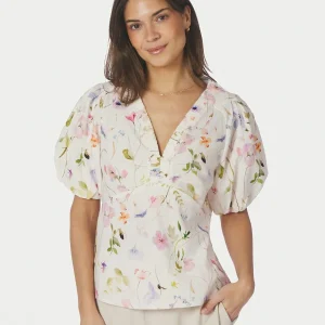 Irina Flower Blouse