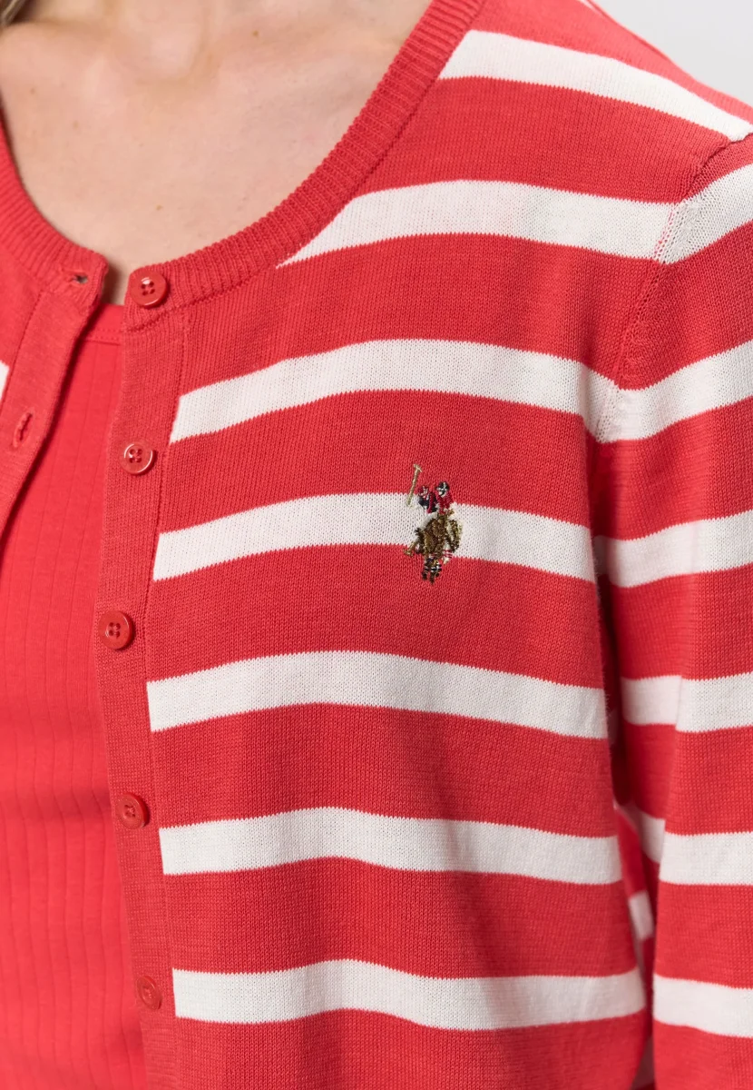 UWMalika Striped Knit Cardigan - Image 3