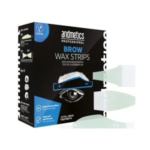 Andmetics Brow Wax Strips Men Professional 40