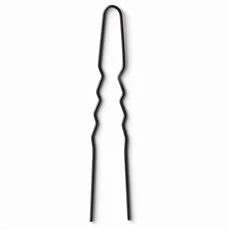 Curly Pin Black 44Mm 20Stk