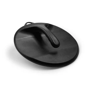 Salon Mirror Black 28Cm