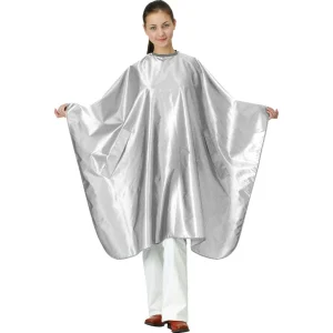 Wako Satin Cape Silver