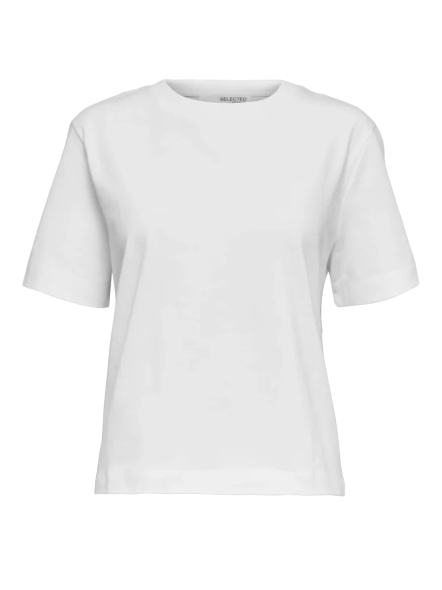 Selected Femme - My essential tee boxy hvit - Image 7
