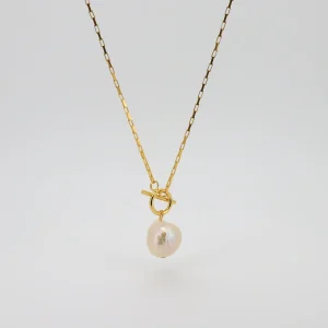 Santorini Pearl Necklace